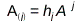 A__j = Physics:-`*`(h[j], A[`~j`]); 