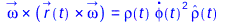 Typesetting:-mprintslash([Physics:-Vectors:-`&x`(omega_, Physics:-Vectors:-`&x`(r_(t), omega_)) = `*`(rho(t), `*`(`^`(diff(phi(t), t), 2), `*`(_rho(t))))], [Physics:-Vectors:-`&x`(omega_, Physics:-Vec...