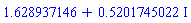 1.628937146+.5201745022*I