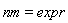 nm = expr