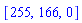 [255, 166, 0]