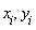 x[i], y[i]