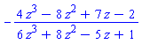 -(4*z^3-8*z^2+7*z-2)/(6*z^3+8*z^2-5*z+1)