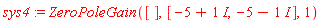 sys4 := ZeroPoleGain([], [-5+I, -5-I], 1)