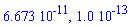0.6673e-10, 0.10e-12