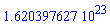 0.1620397627e24