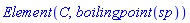 Element(C, boilingpoint(sp))