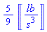 (5/9)*Unit([lb/s^3])