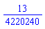 13/4220240