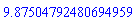 9.87504792480694959