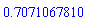 .7071067810