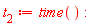 t[2] := time()