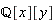 rational[x][y]