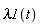 lambda1(t)