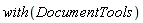 with(DocumentTools)