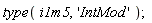 type(i1m5, 'IntMod')