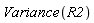 Variance(R2)
