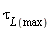 tau[L(max)]