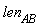 len[AB]
