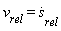 v[rel] = diff(s[rel](t), t)