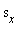 s[x]