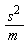 s^2/m
