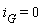 i[G] = 0