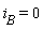 i[B] = 0