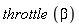 throttle*beta