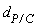 d[P/C]