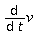 diff(v, t)