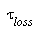 tau[loss]