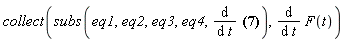 collect(subs(eq1, eq2, eq3, eq4, diff(2*vx(t)^2+2*x(t)^2*F(t)+2*vy(t)^2+2*y(t)*(F(t)*y(t)-g), t)), diff(F(t), t))
