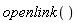 openlink()