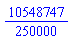 10548747/250000