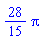 (28/15)*Pi