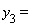 y[3]=