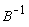 1/B