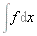 Int(f, x)
