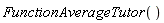 FunctionAverageTutor()