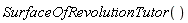 SurfaceOfRevolutionTutor()