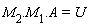 M[2].M[1].A = U