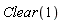 Clear(1)