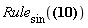 Rule[sin](Diff(sin(x^2), x))