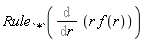 Rule[`*`](Diff(r*f(r), r))