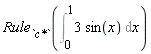 Rule[`c*`](Int(3*sin(x), x = 0 .. 1))