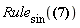 Rule[sin](Int(sin(x^(1/2))/x^(1/2), x = a .. b) = 2*(Int(sin(u), u = (x = a) .. (x = b))))