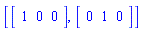 [Vector[row]([1, 0, 0]), Vector[row]([0, 1, 0])]