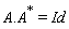 A.LinearAlgebra:-HermitianTranspose(A) = Id