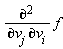 diff(f, v[j], v[i])